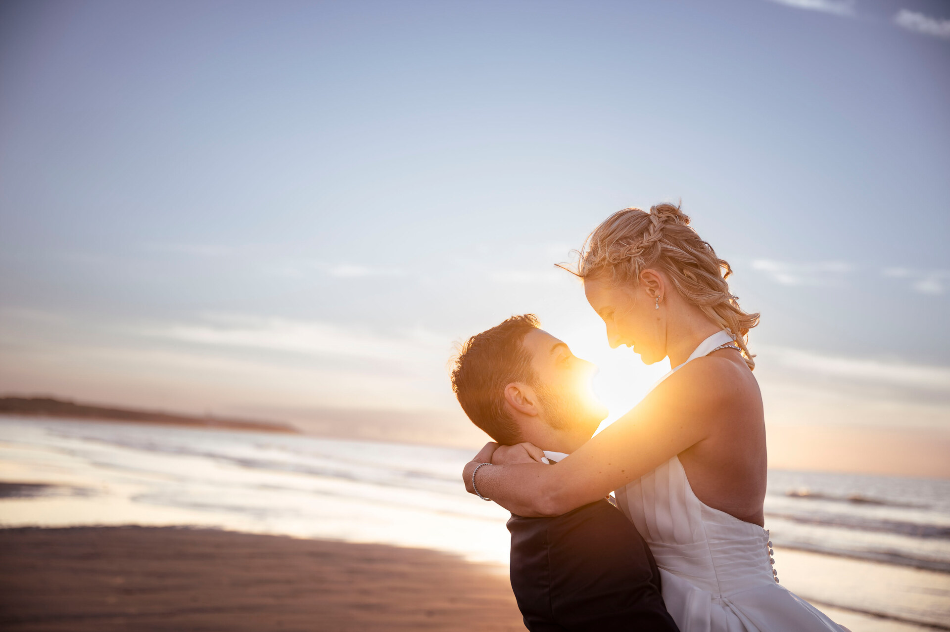 Préparatifs de la mariée, fermeture de la robe